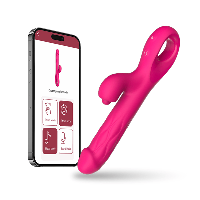 Jinny 4 In 1 Clitoris Tapping G-spot Expansion Vibrator App Control-IntimiLife