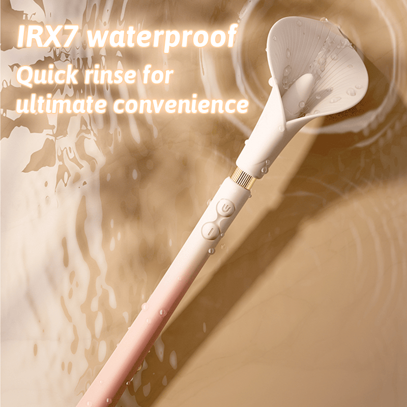 Calla Dual-Head Clit Licking & G-Spot Wand Vibrator-IntimiLife