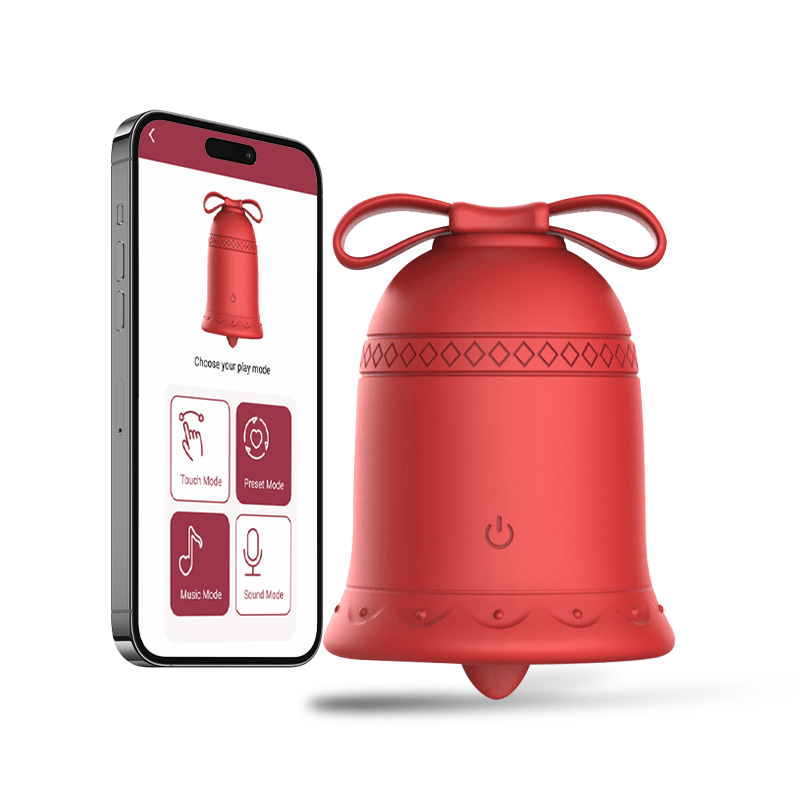 APP-controlled clitoral stimulator with silicone body and discreet design