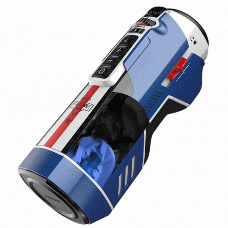 intimilife - Telescopic Sucking Heated and Sounding Male Masturbator-IntimiLife