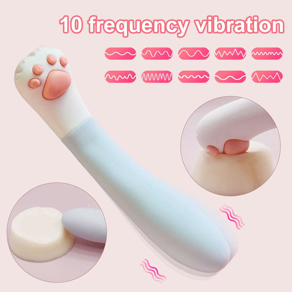 intimilife - Cat Claw Wireless Remote Control Vibrating Stick Female Masturbation Massage Vibrating Stick-IntimiLife