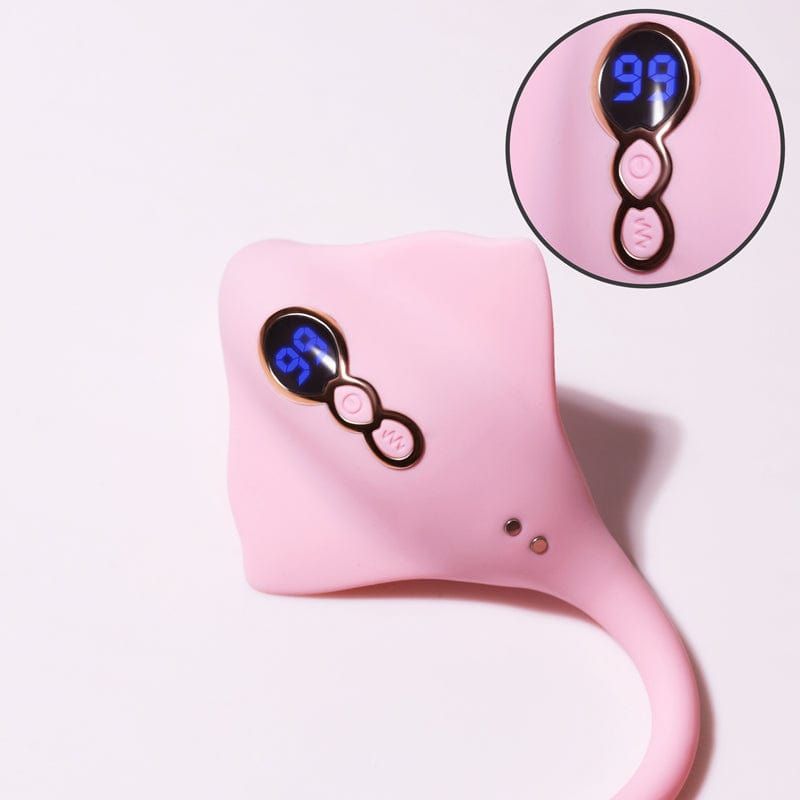 Close-up of body-safe silicone material and ergonomic design