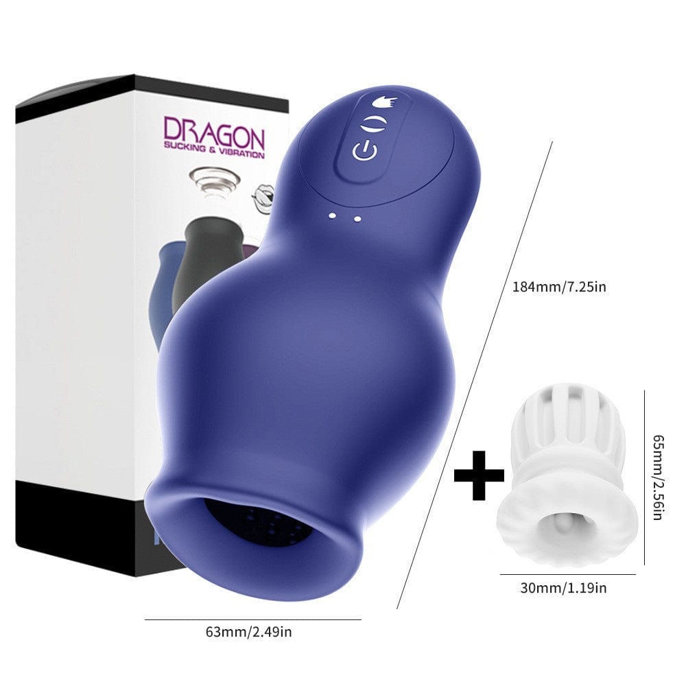 intimilife - Dragon Suction Trainer Sucking Vibration Male Masturbator-IntimiLife