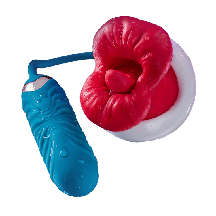 intimilife 2 In 1 Tongue Masturbation Vibrator For Women-IntimiLife