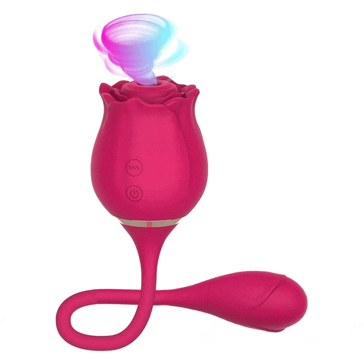 Purple G-spot vibrator with curved tip and sleek design