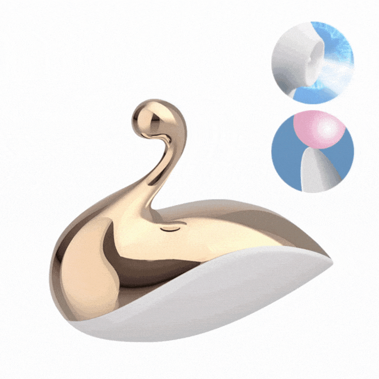 intimilife - Women Little Swan Lipping Tongue Licking Vibrator-IntimiLife
