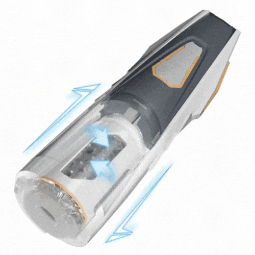 intimilife - Automatic 4 Rotating 3 Thrusting Male Masturbator-IntimiLife