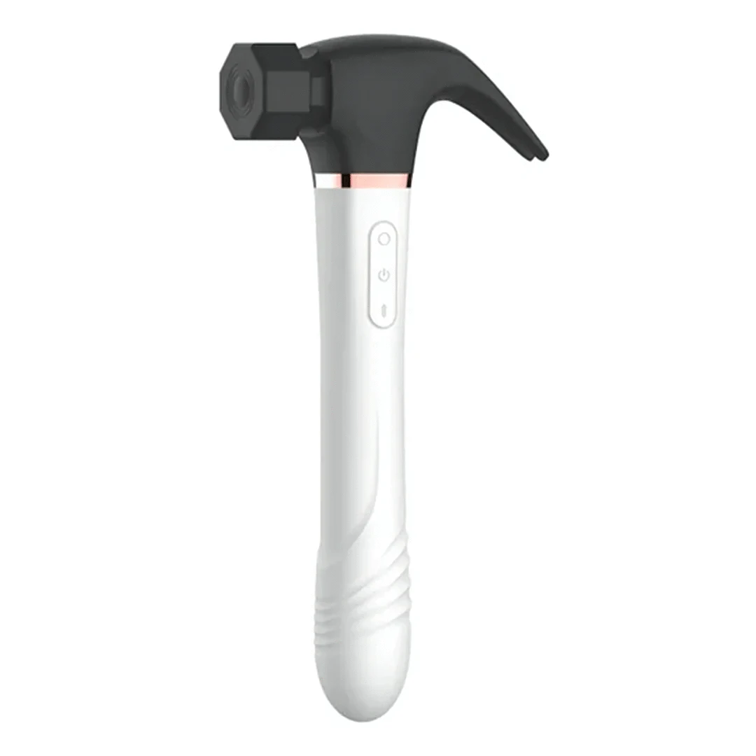 Close-up of suction function with multiple intensity settings on hammer vibrator