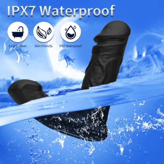 Realistic Expanding Vibrating Thrusting Prostate Massager with remote control-IntimiLife