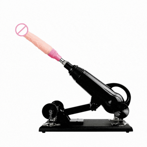 intimilife - Automatic Sex Machine With Dildo Strong Motor Masturbator Black Love Machines-IntimiLife