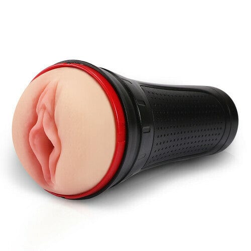2 IN1 Vibrating & Realistic Vagina Fleshlight Masturbator-IntimiLife