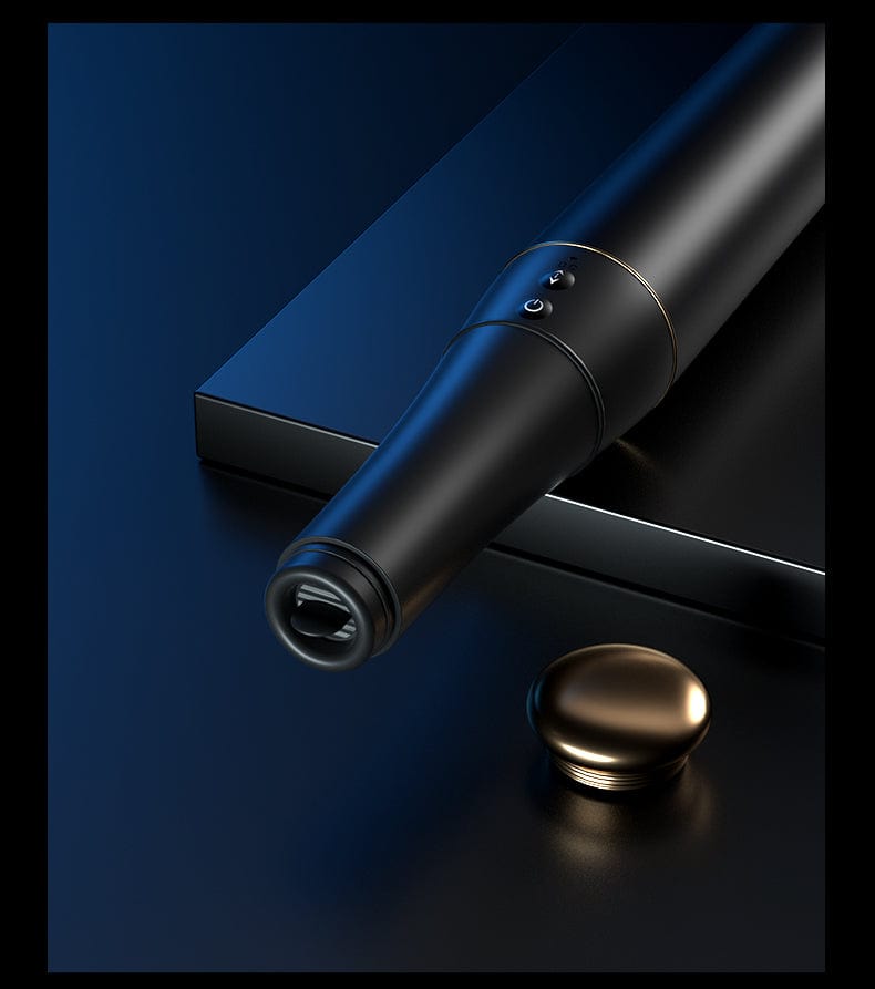 Close-up of heating function and body-safe silicone material texture