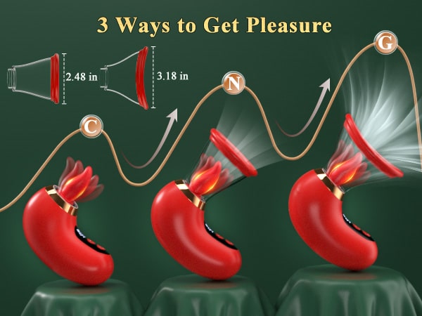 Sucking and Licking Clitoris Vibrator with App Control