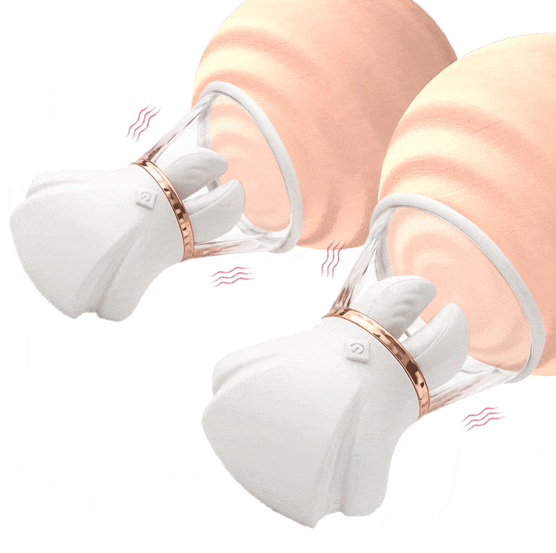 Manual Suction Nipple Clamps – Alicia - Chest Clamps with Manual Suction Cup front product view