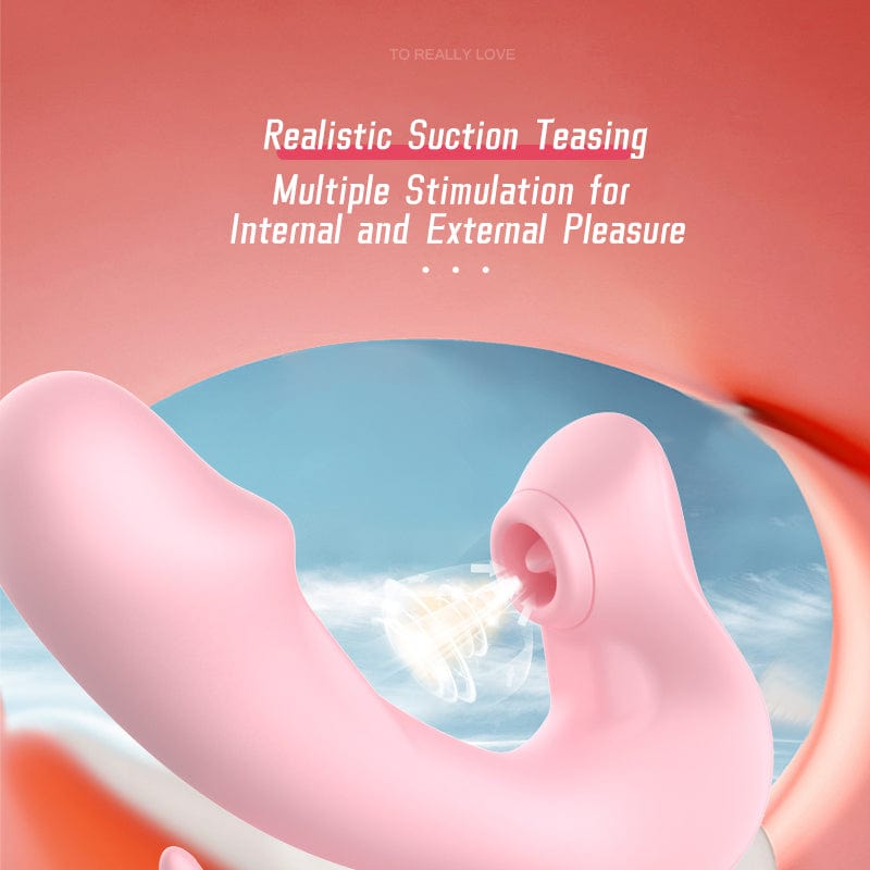 intimilife - G-Spot Stimulation Anal Play Clitoral Suction Wearable Female Masturbator-IntimiLife