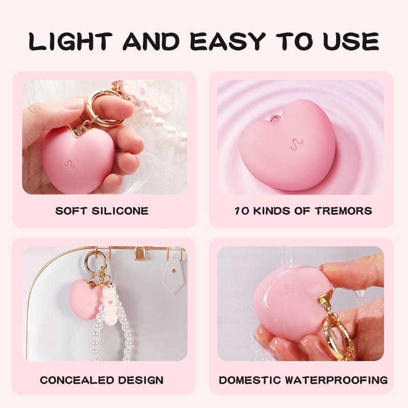 Small Pendant APP Control Mini Clitoral Cute Vibrator-IntimiLife