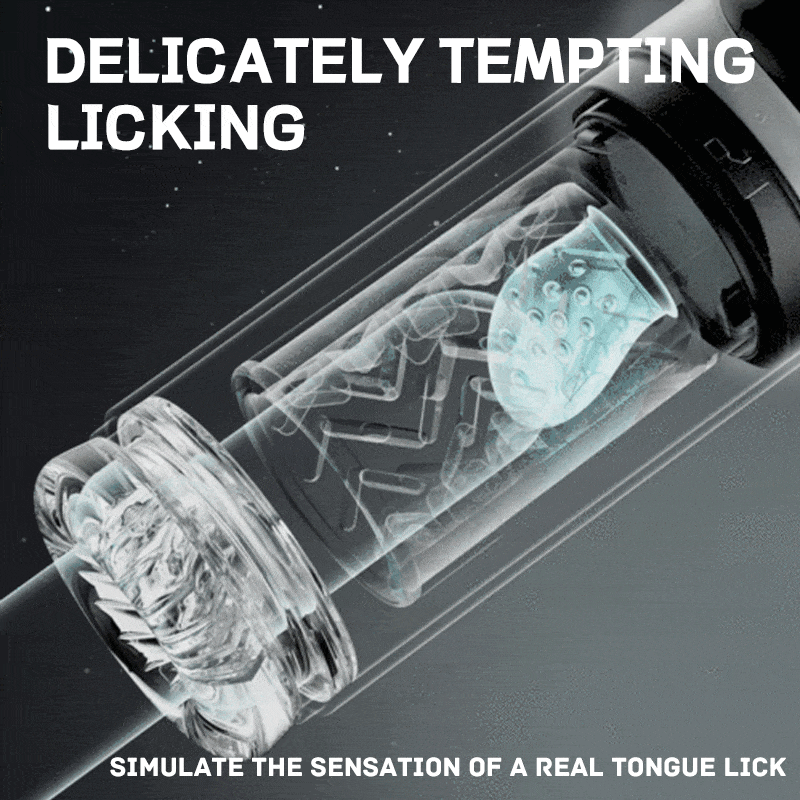 Night Elf 7 Rotation Suction Vacuum Pumps Masturbator Cup-IntimiLife