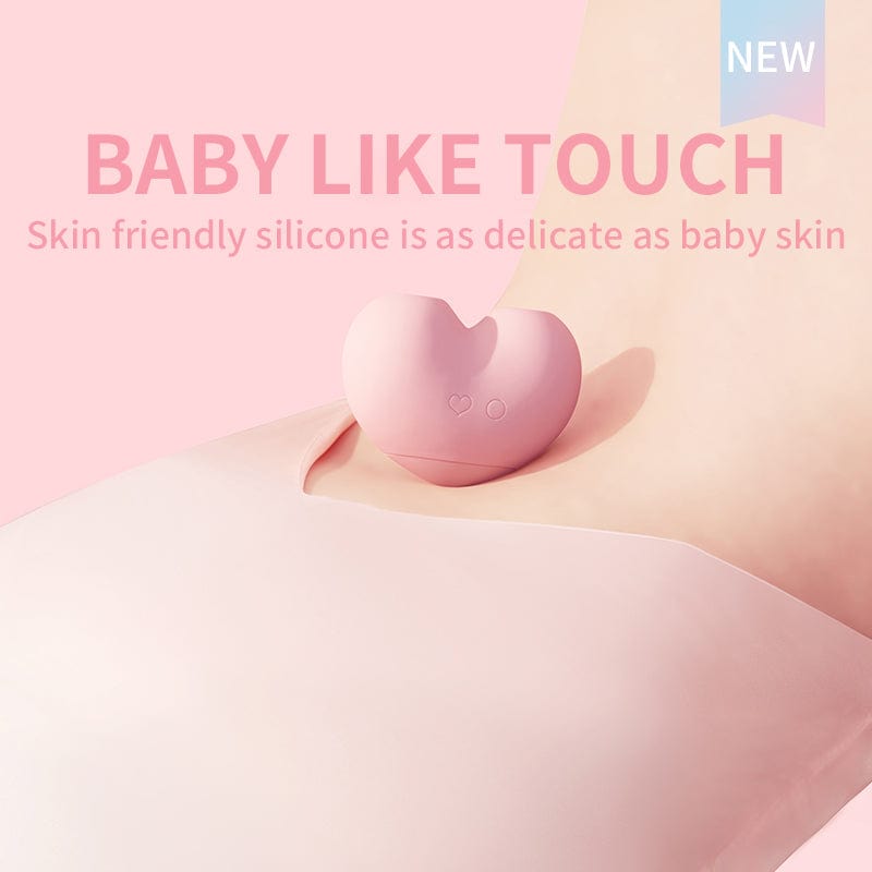 Suction and vibration device with multiple intensity settings displayed