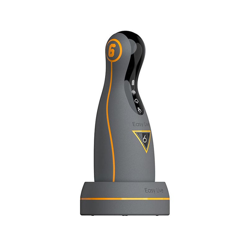 Portable male wellness product with ergonomic grip