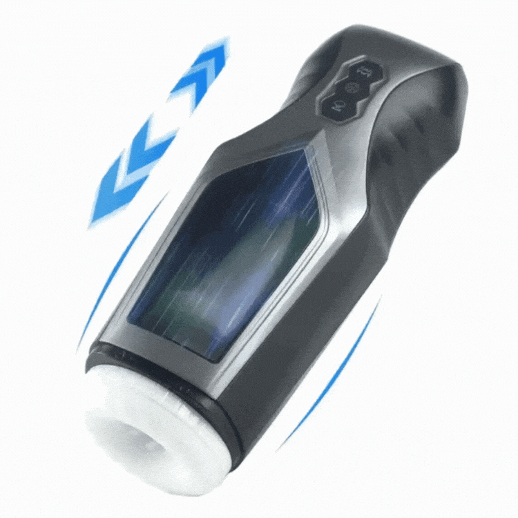 intimilife - Thursting & Vibrating With Huge Visible Window Oral Male Masturbation-IntimiLife