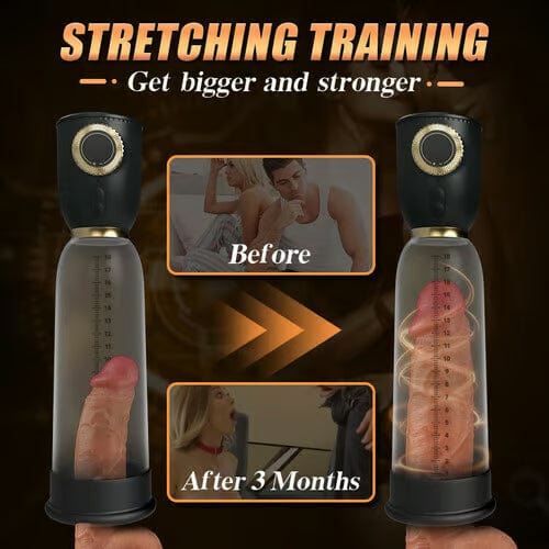 intimilife - Royal 2 in 1 Stretching Training Penis Pump-IntimiLife