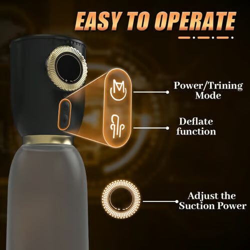 intimilife - Royal 2 in 1 Stretching Training Penis Pump-IntimiLife