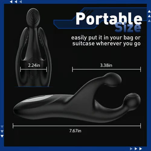 Device demonstrating adjustable size for universal fit