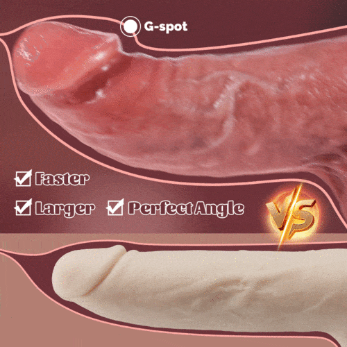 5.51‘’ Derek Curved Glans Free Lubricant P and G Spot Stimulation Realistic Anal Dildo Thrusting Heating Vibrating-IntimiLife