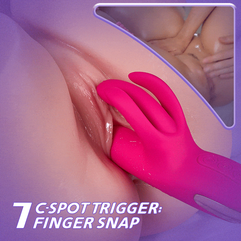 Bunny Clitoris 7 Snapping 10 Tapping Clitoral G Spot Vibrator-IntimiLife