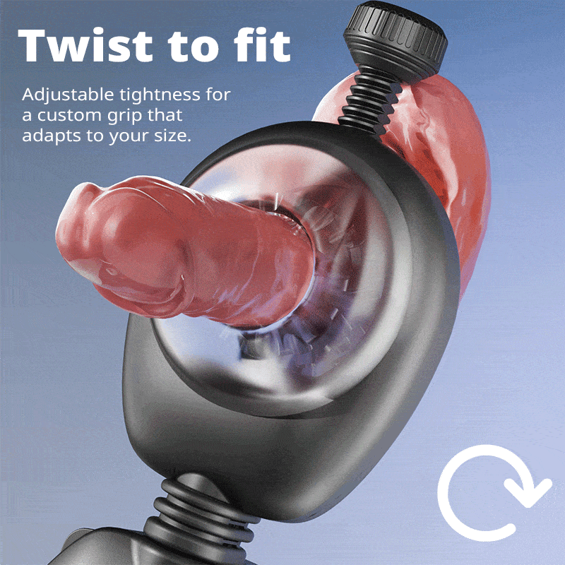 ergonomic wearable masturbator powerful thrust and vibration modes body safe material