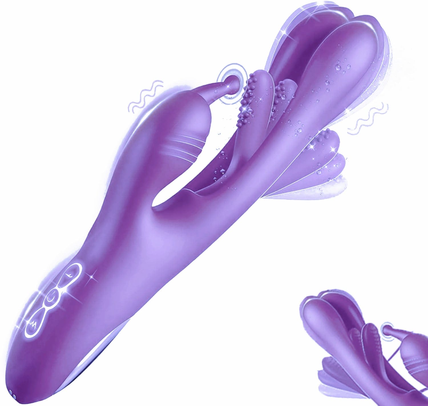 3 IN 1 Rabbit Flapping G Spot Clitoral stimulation Vibrator-IntimiLife