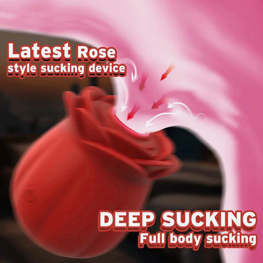 Big Petal Rose Suction Massager for Wider Coverage and Ultimate Relaxation color or variant view