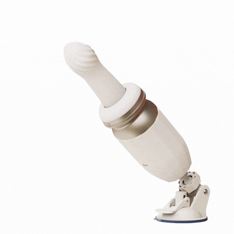 intimilife -Telescopic Dildo Sex Machine App Control With Hand Free Sucker-IntimiLife