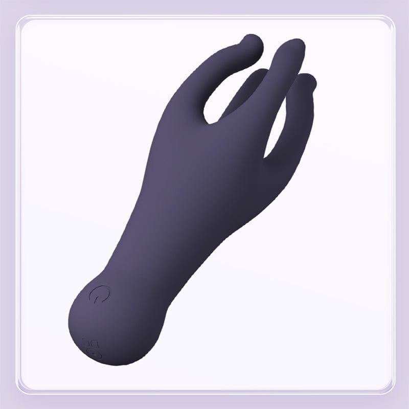 Close-up of soft silicone glans trainer texture