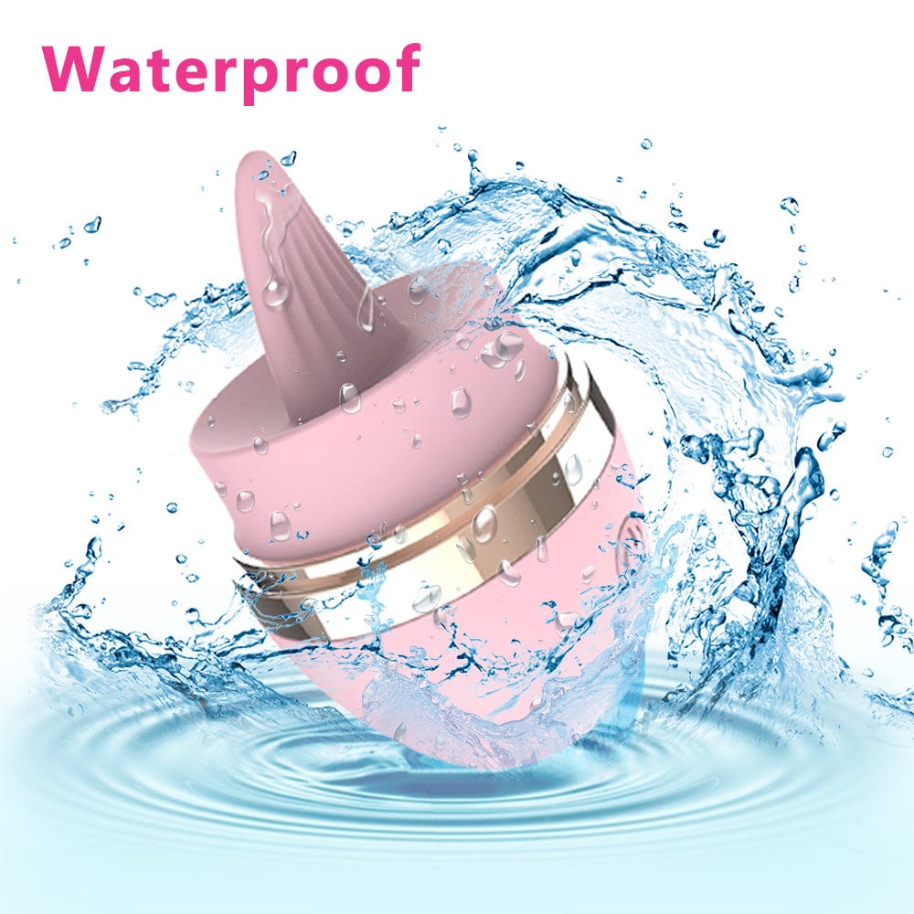 intimilife - Licking Tongue 10 Modes Egg Vibration Medical Silicone-IntimiLife