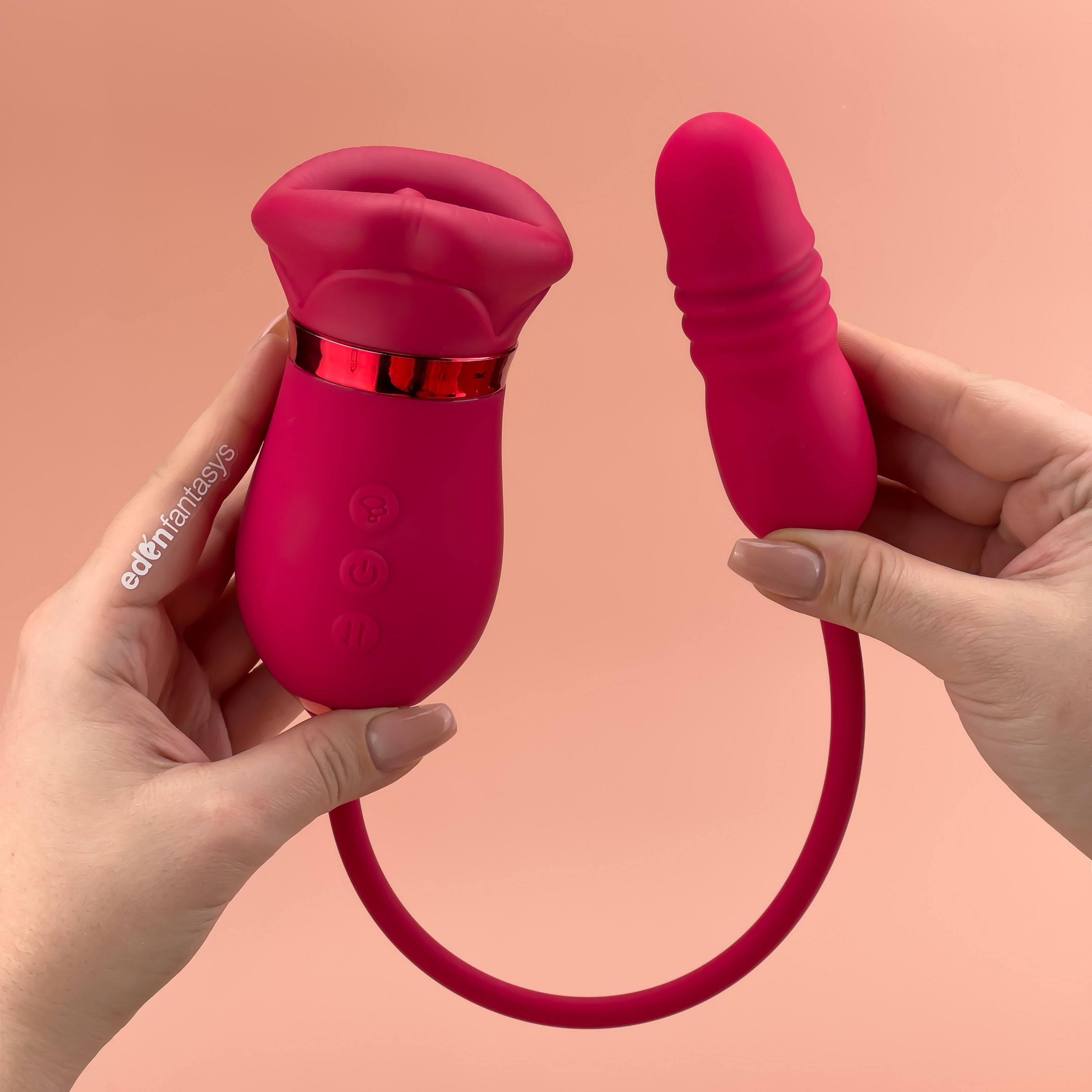 Kissing Thruster Big Mouth Vibrator product image 3