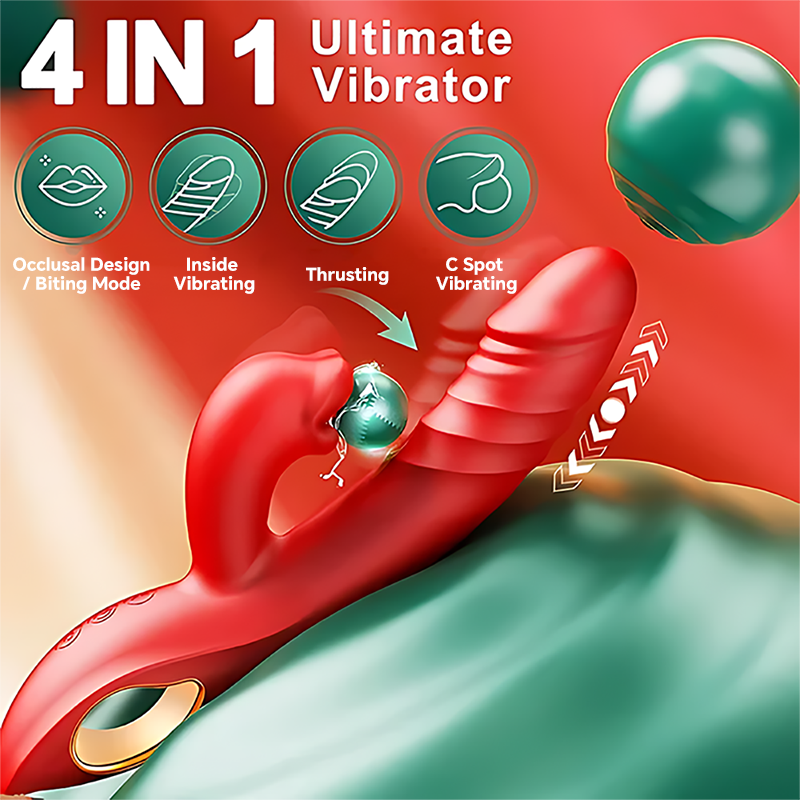 Thrya - Rabbit Dual-Action Massager with Tongue Tip