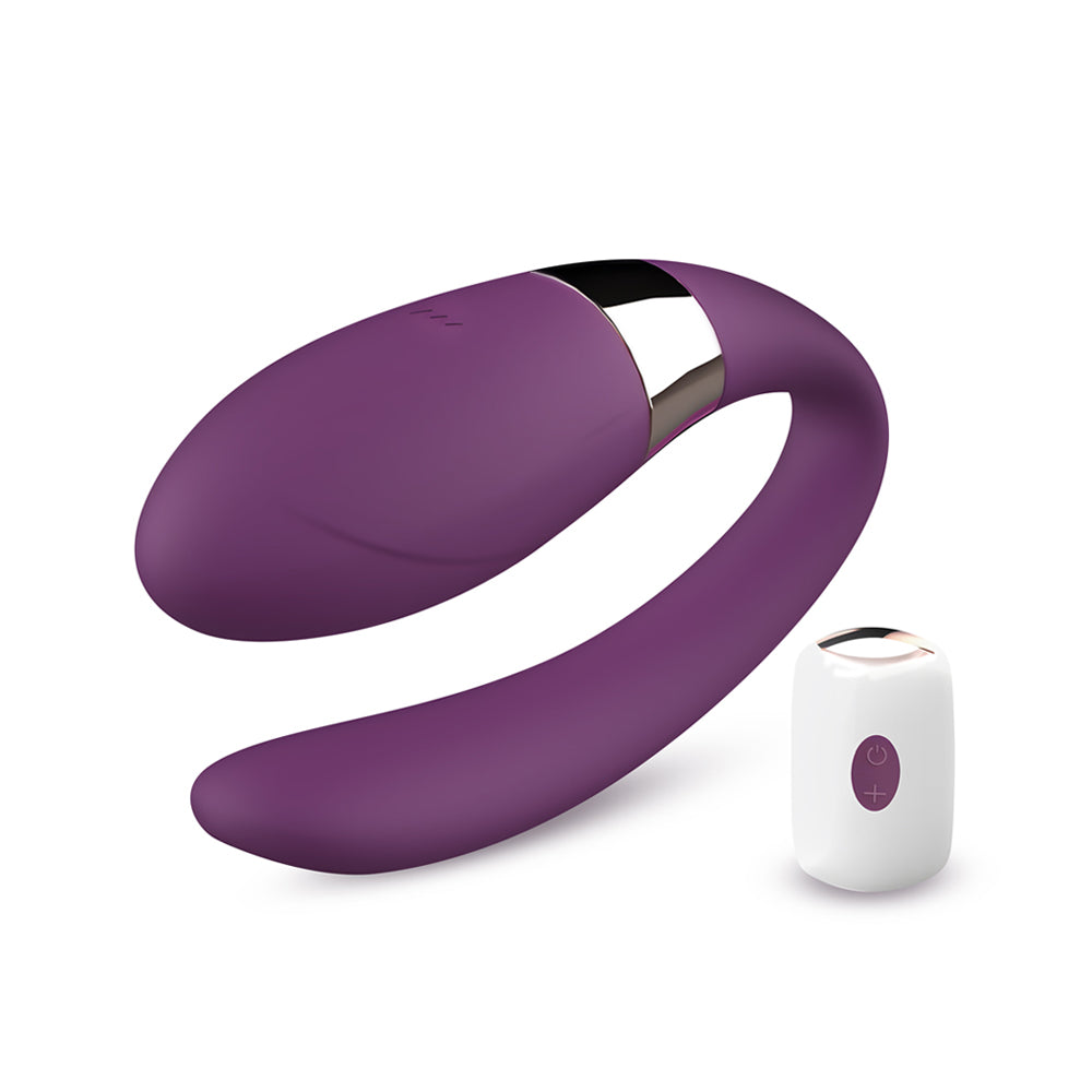 VioletHug - Remote Control Wearable Couples Massager - wearable vibrator featuring remote control