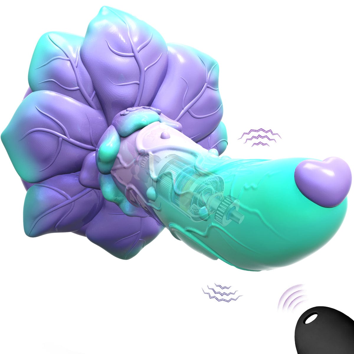 6.3‘’ AIMITEX Rose Silicone Dildo Anal Plug Alien Cute Penis-IntimiLife