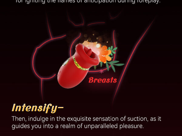 Tongue Licking and Suction Clitoris Vibrator