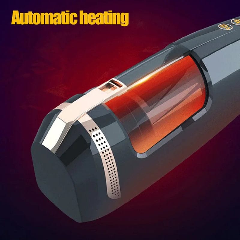 Device displaying multiple frequency settings and charging port