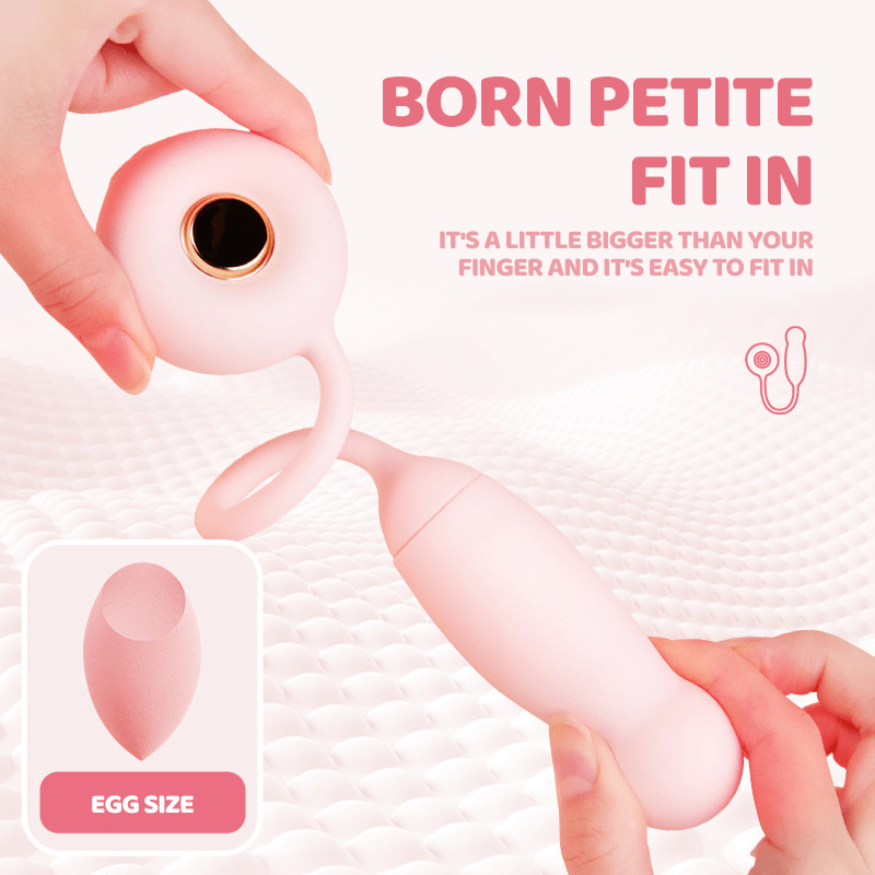Donut 9 Frequency Vibrating Stretchable Heated Female Vibrator-IntimiLife