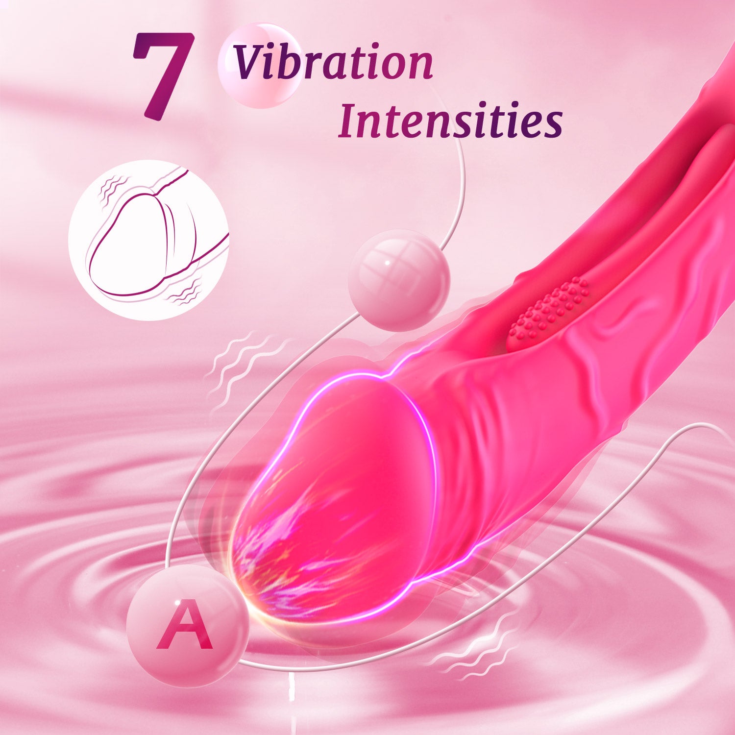 Dildo Flapping Vibrator-IntimiLife