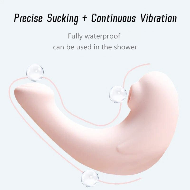 intimilife - 5-Frequency Vibration Sucking Seal Vibrator-IntimiLife