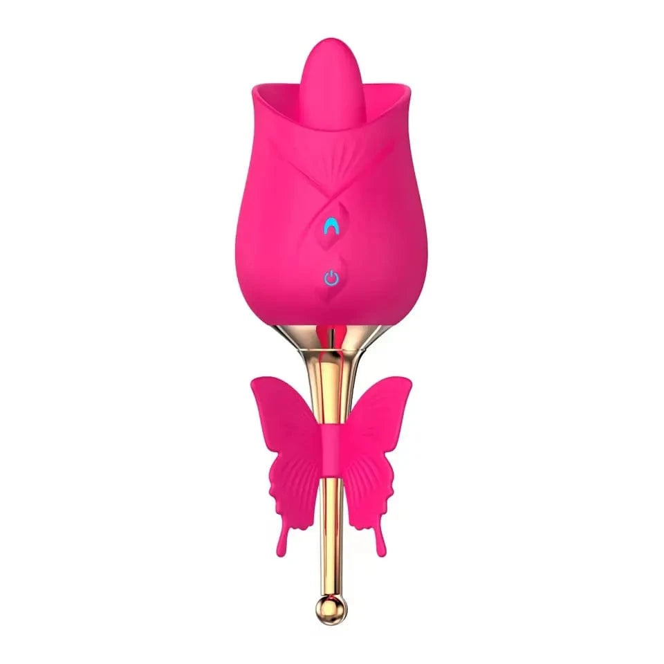 USB charging cable and storage pouch included with the vibrator