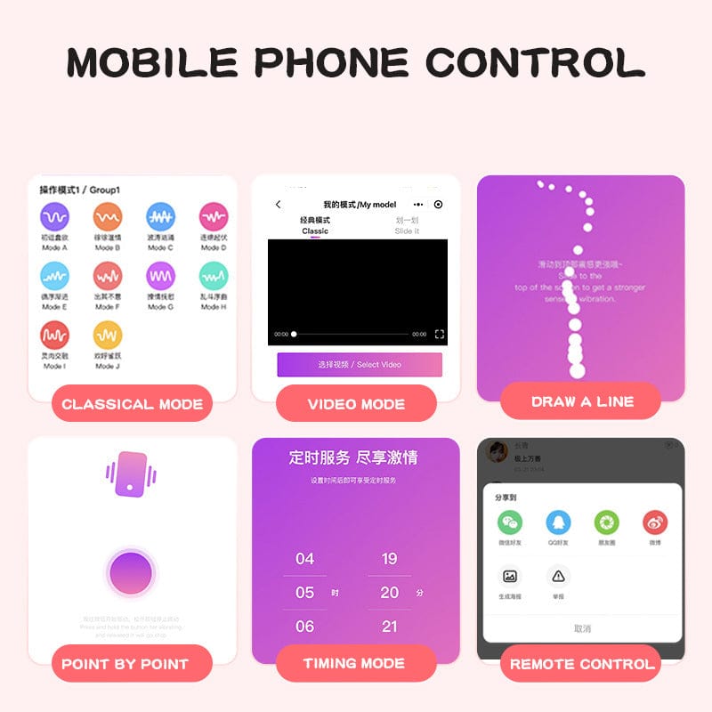 Small Pendant APP Control Mini Clitoral Cute Vibrator-IntimiLife