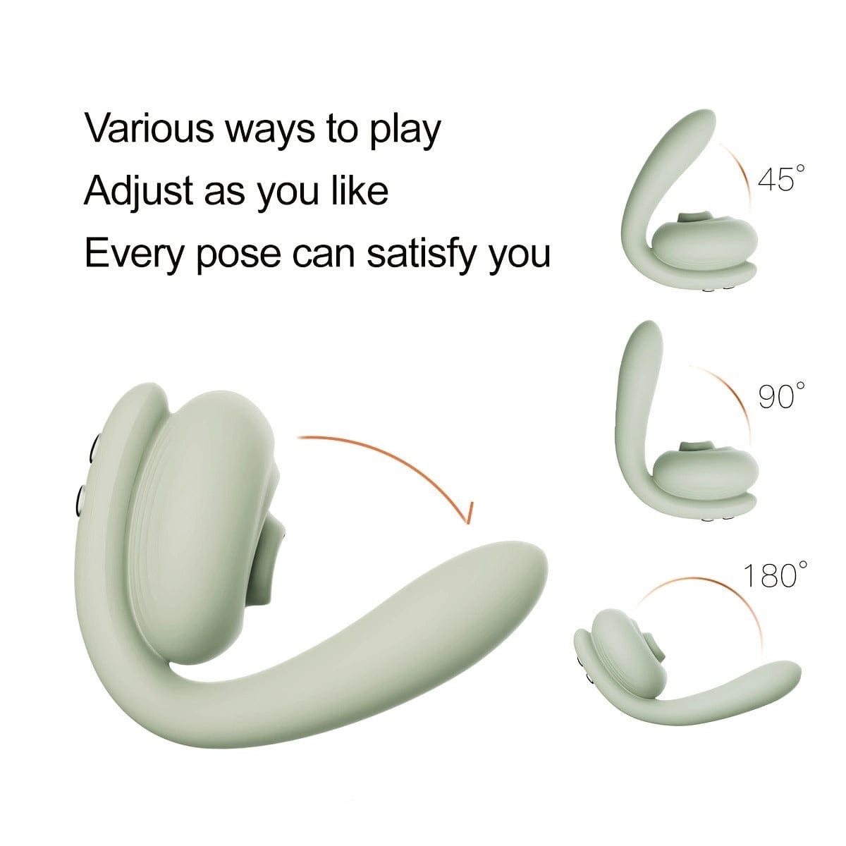 Adult wellness product showing 10 intensity level controls