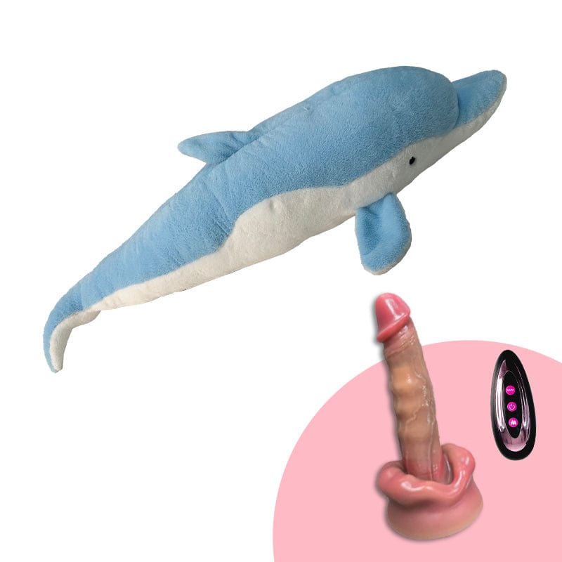 Four interchangeable silicone dildos showing different sizes and textures