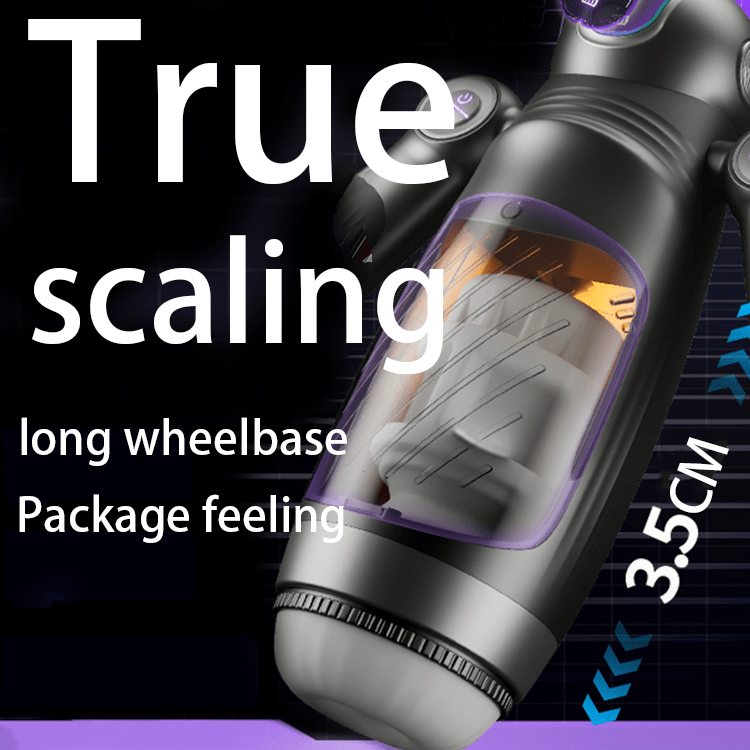 Bella Bot Robot Telescopic Vibrating Male Penis Stroker-IntimiLife