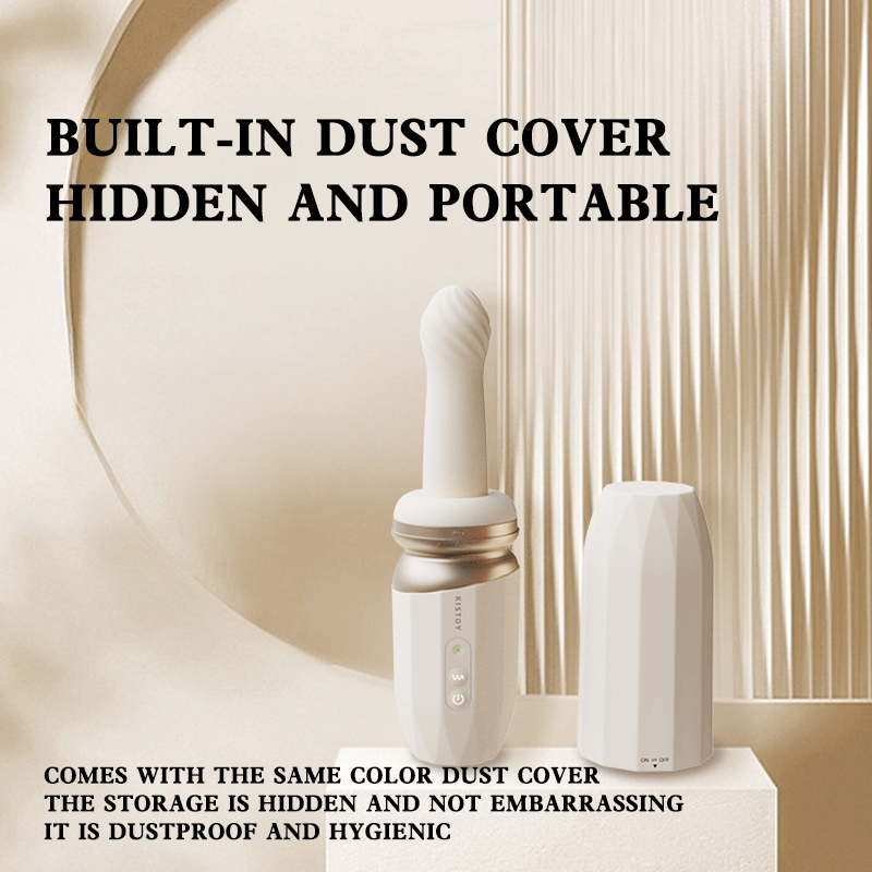 Compact folding design of sex machine and chair for discreet storage